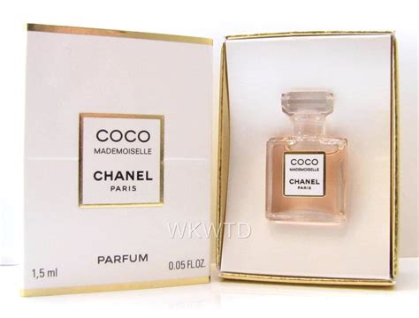 coco chanel miniature perfume|chanel coco mademoiselle mini.